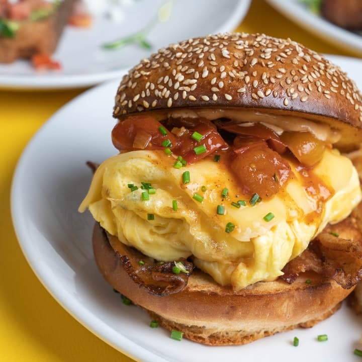 Egg Sandwich on brioche