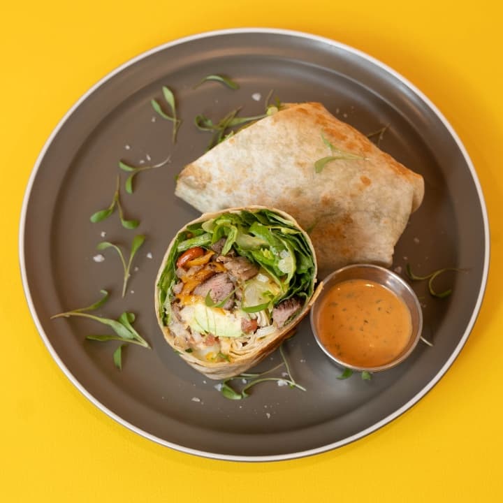 Filet Steak Wrap