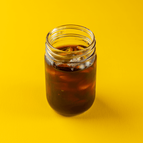 Cold Brew in a mason jar